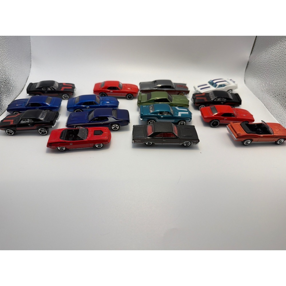 Hot Wheels Matchbox Muscle Car Lot 14pc Pontiac Firebird GTO Diecast 1:64 Scale